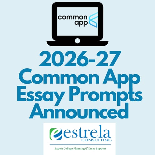 2026-27 Common App Essay Prompts Announced