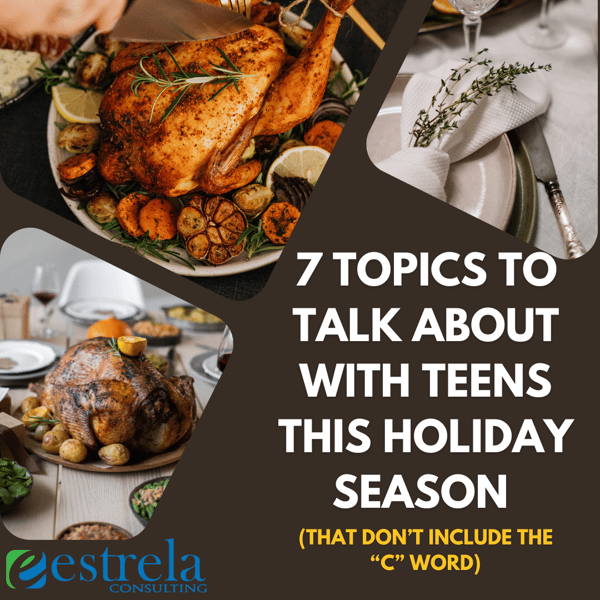 7 Topics to Talk About With Teens This Holiday Season