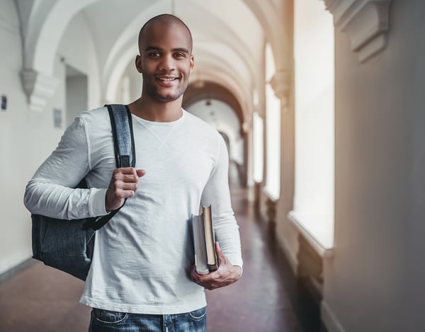 African American College Student 