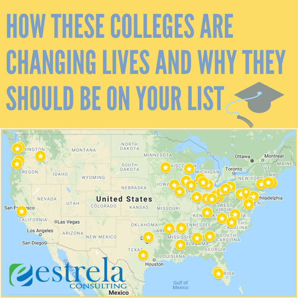 Colleges That change Lives...and Why you should know about them