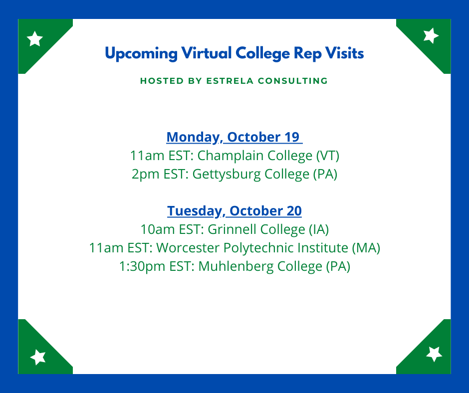 VIRTUAL VISITS WEEK 11